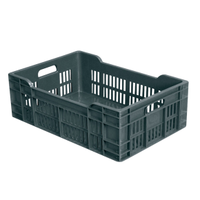 CAISSE 600x400 AJOUREE FOND PLEIN 40L