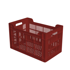 CAISSE AJOUREE AVEC POIGNEES 32L