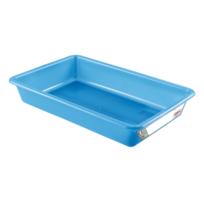 BAC PLAT ALIMENTAIRE 8 L + COUVERCLE TRANSPARENT