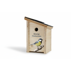 NICHOIR BOIS - TUILES RESINE