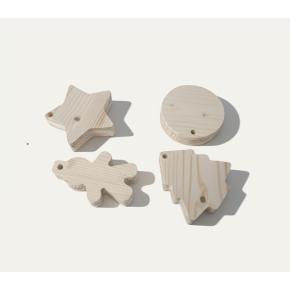 FIGURINES EN BOIS POUR...